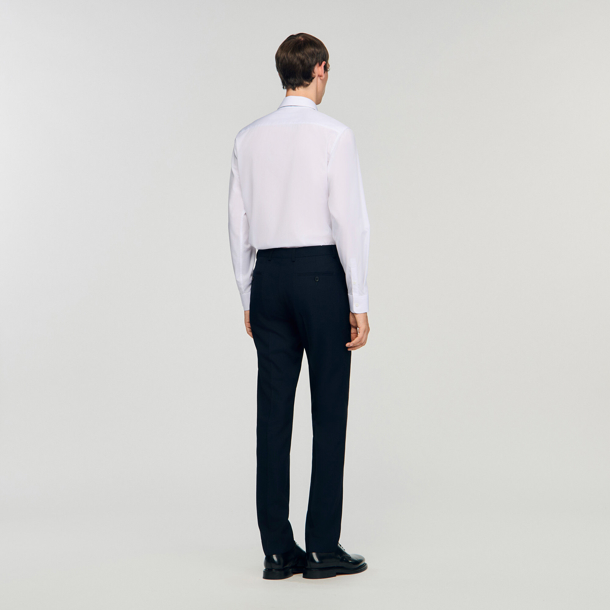 Pantaloni in lana per abito
