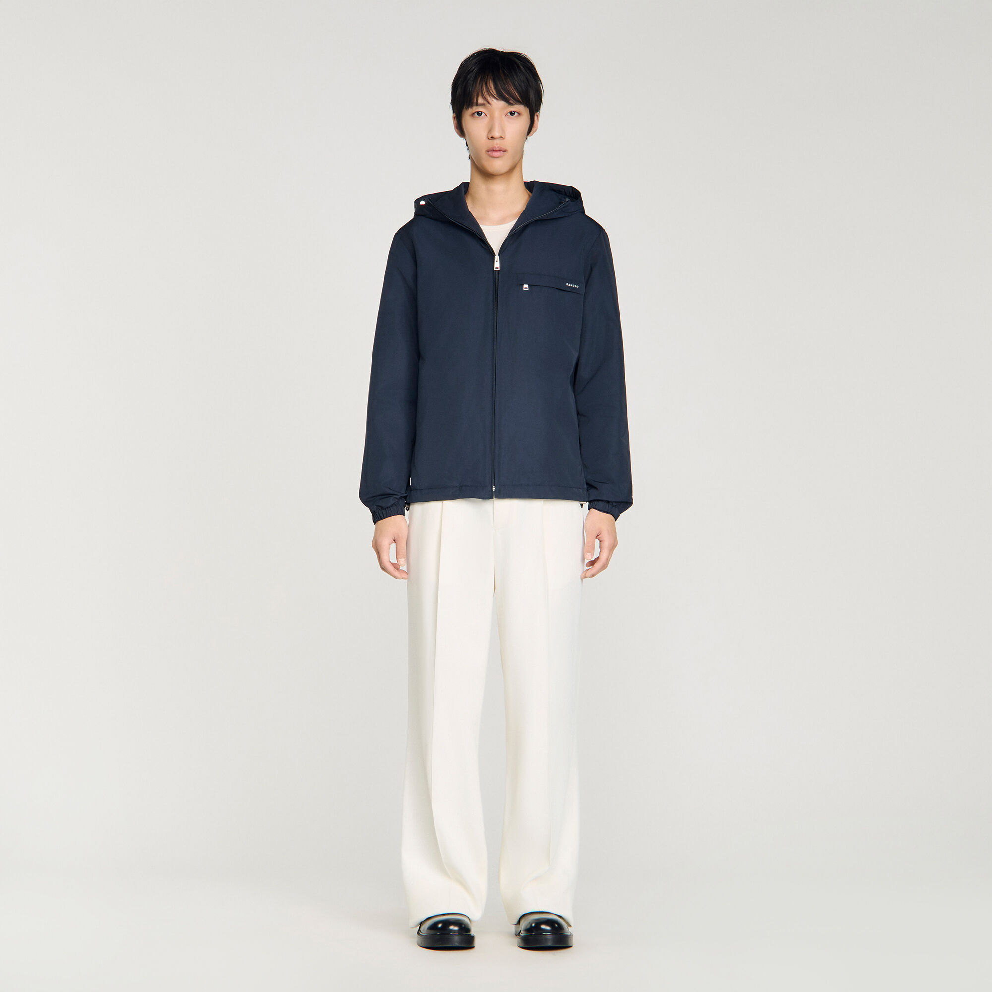 Giacca antivento in nylon