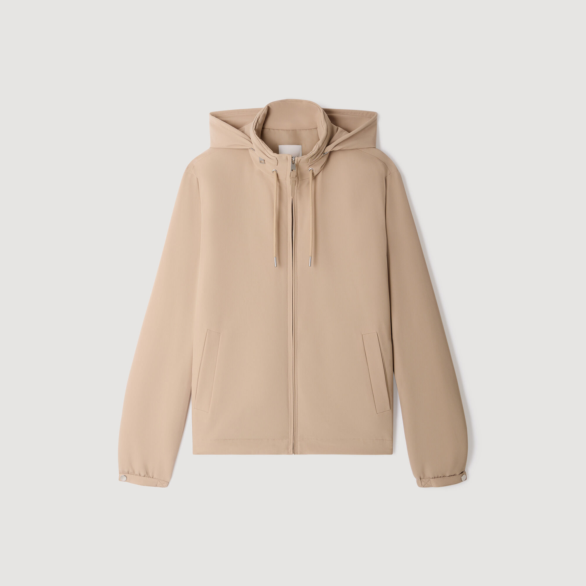 Giacca con cappuccio e zip