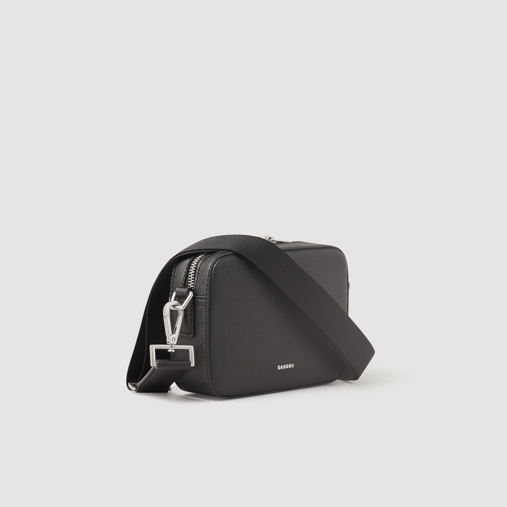 Piccola borsa in pelle rigenerata
