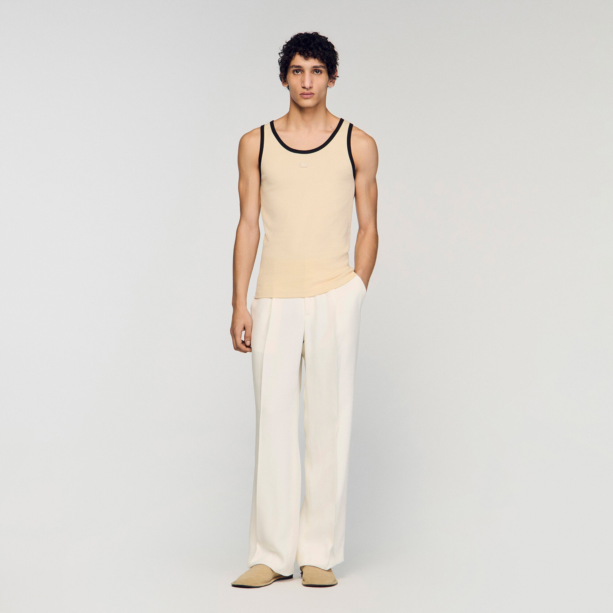 Maglietta in cotone con patch