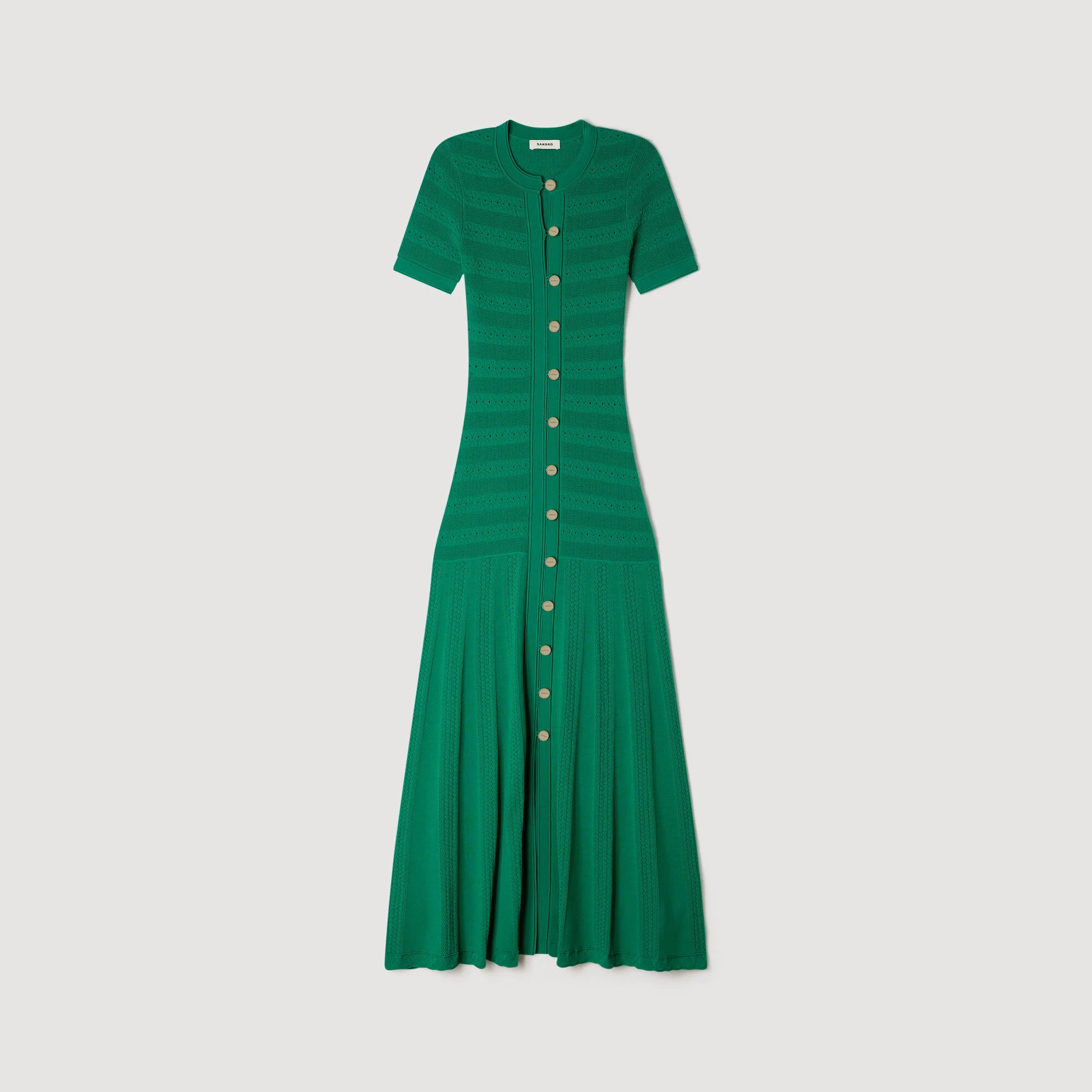 Abito maxi in maglia