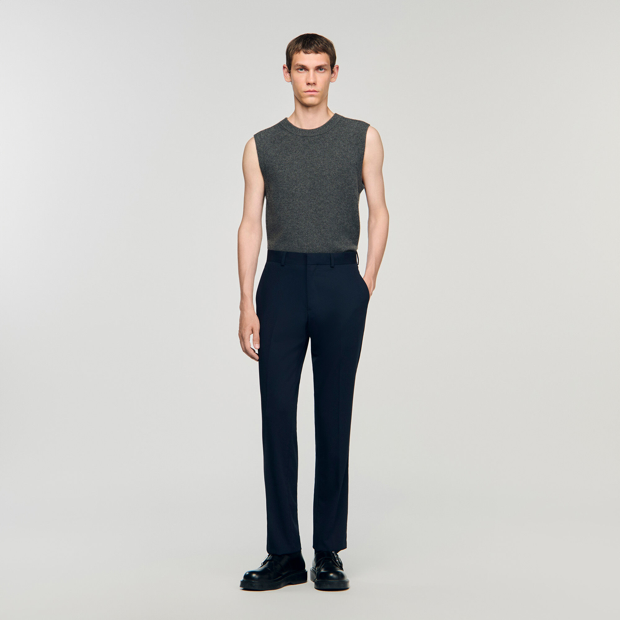 Pantaloni per uomo a taglio ampio