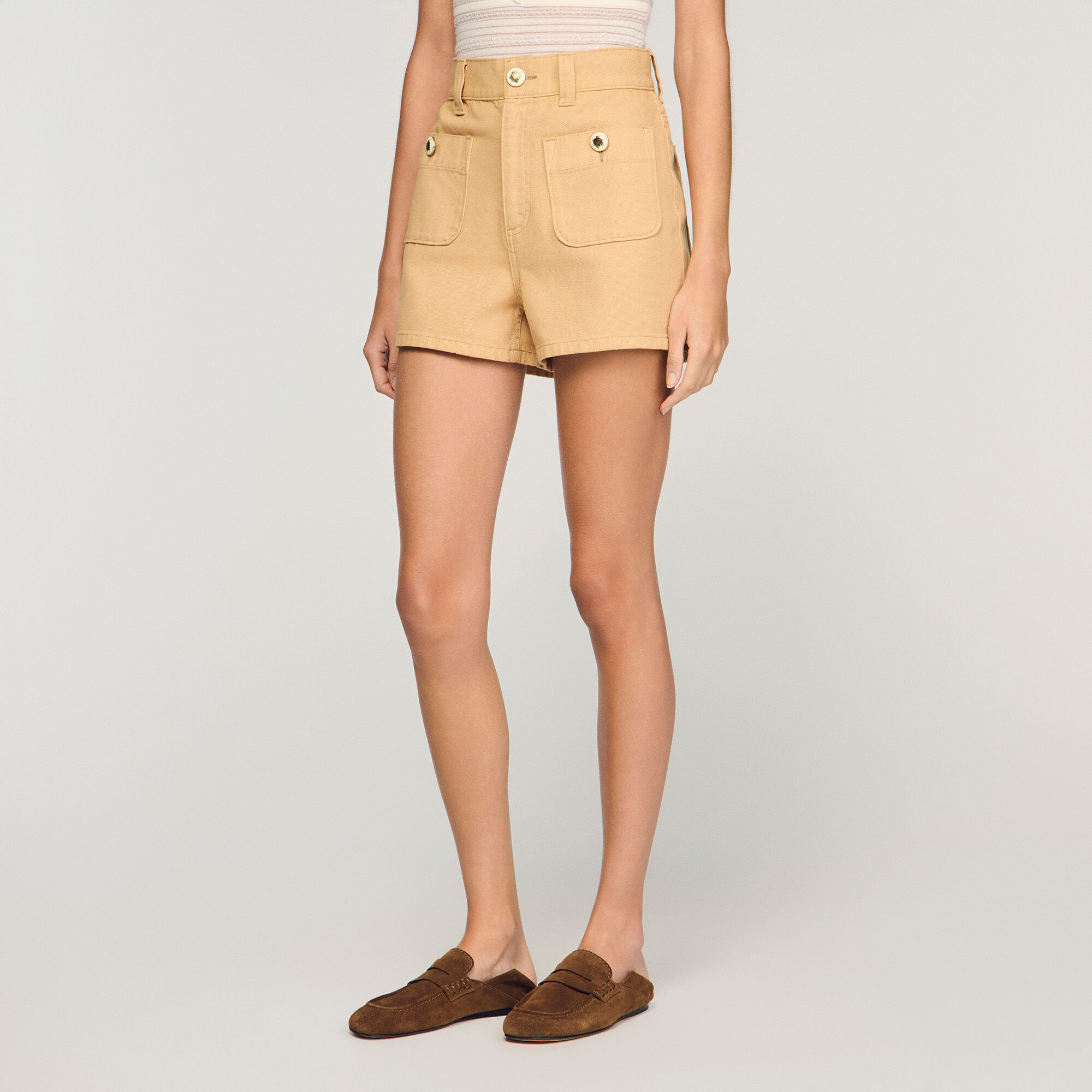 Shorts in denim