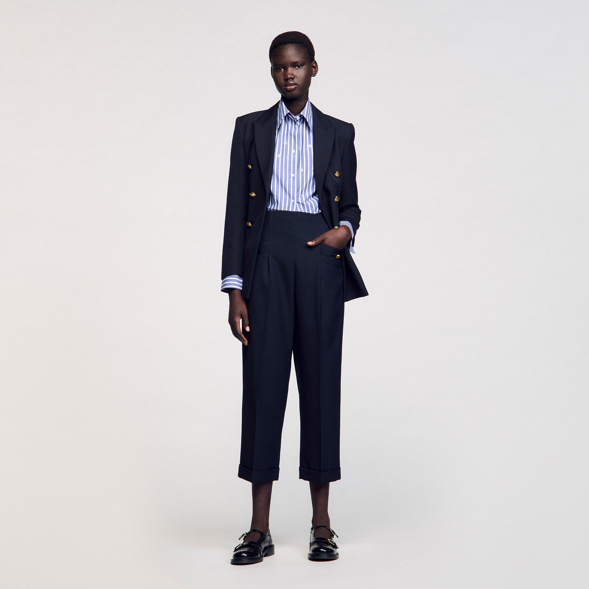 Pantaloni a gamba larga