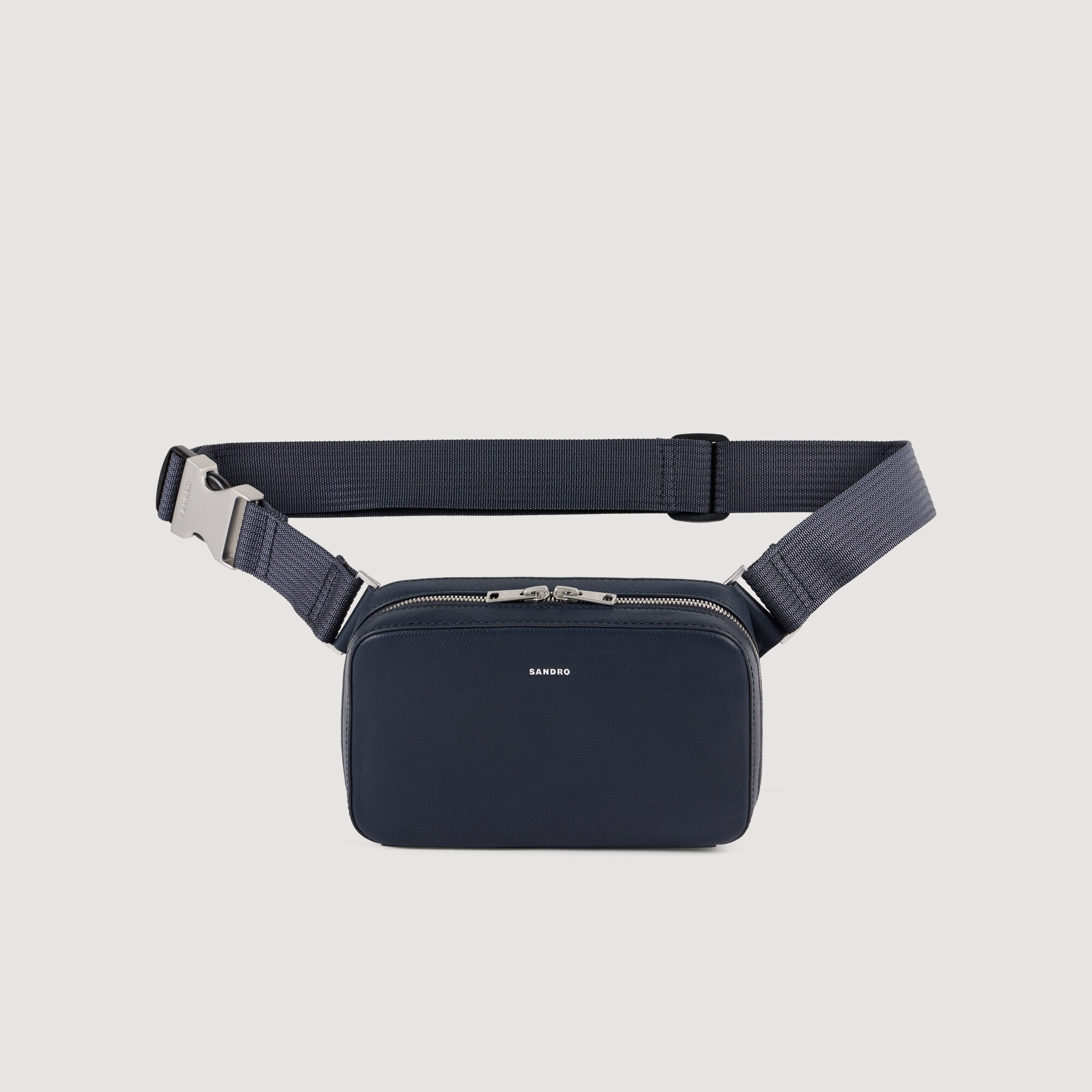 Borsa in pelle con grana piccola