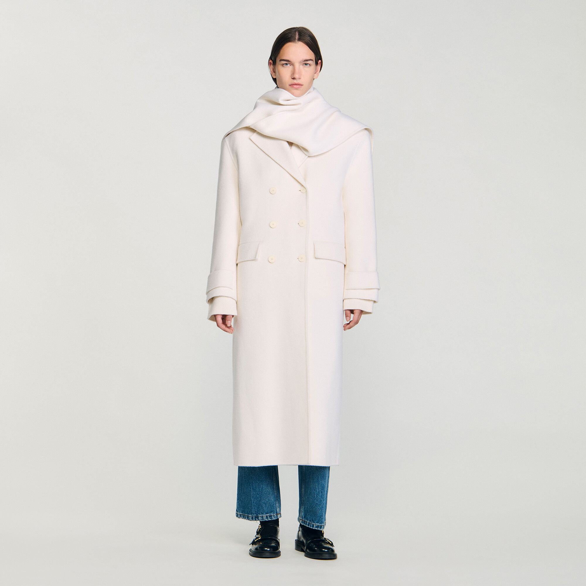 Cappotto in lana oversize