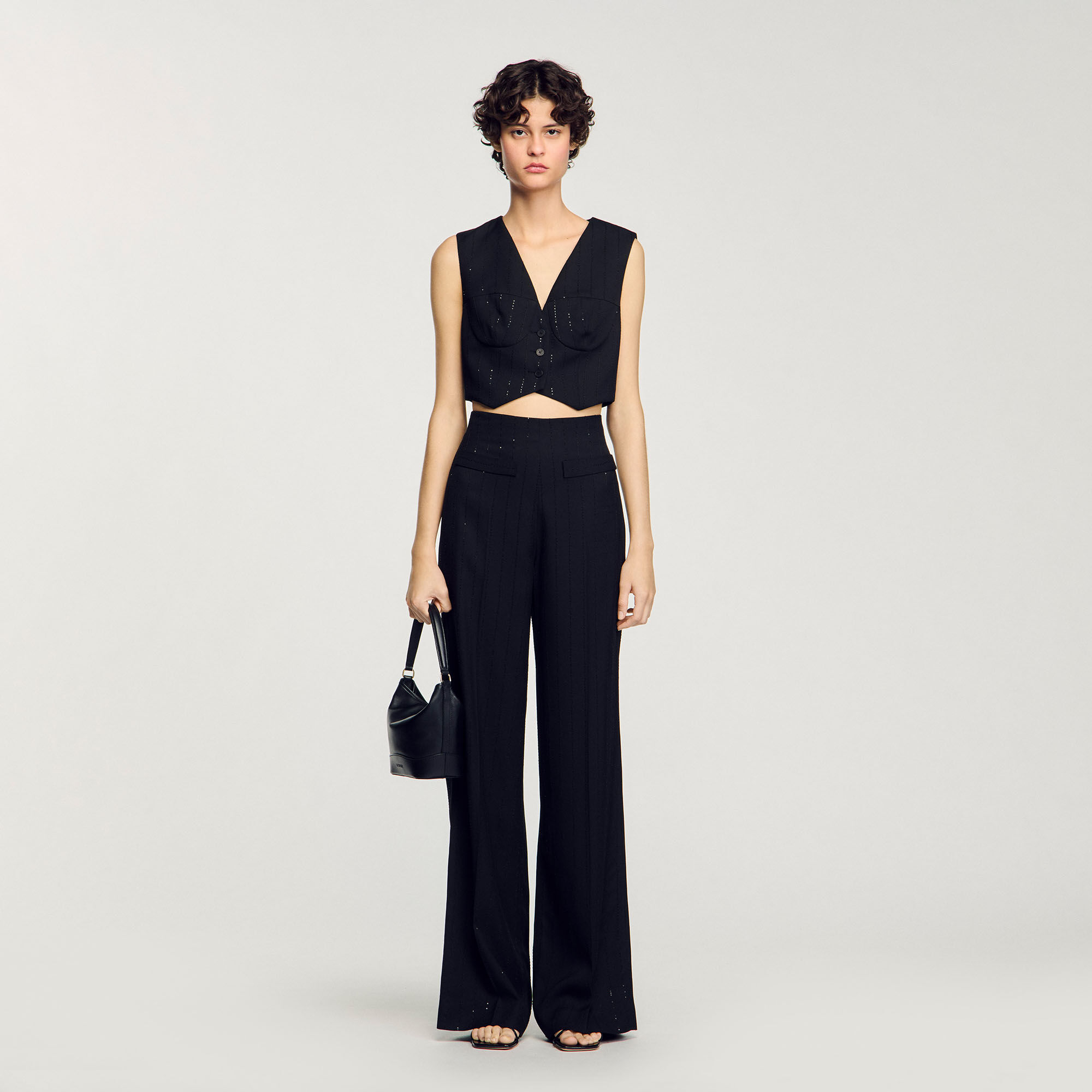 Pantaloni per completo con brillantini