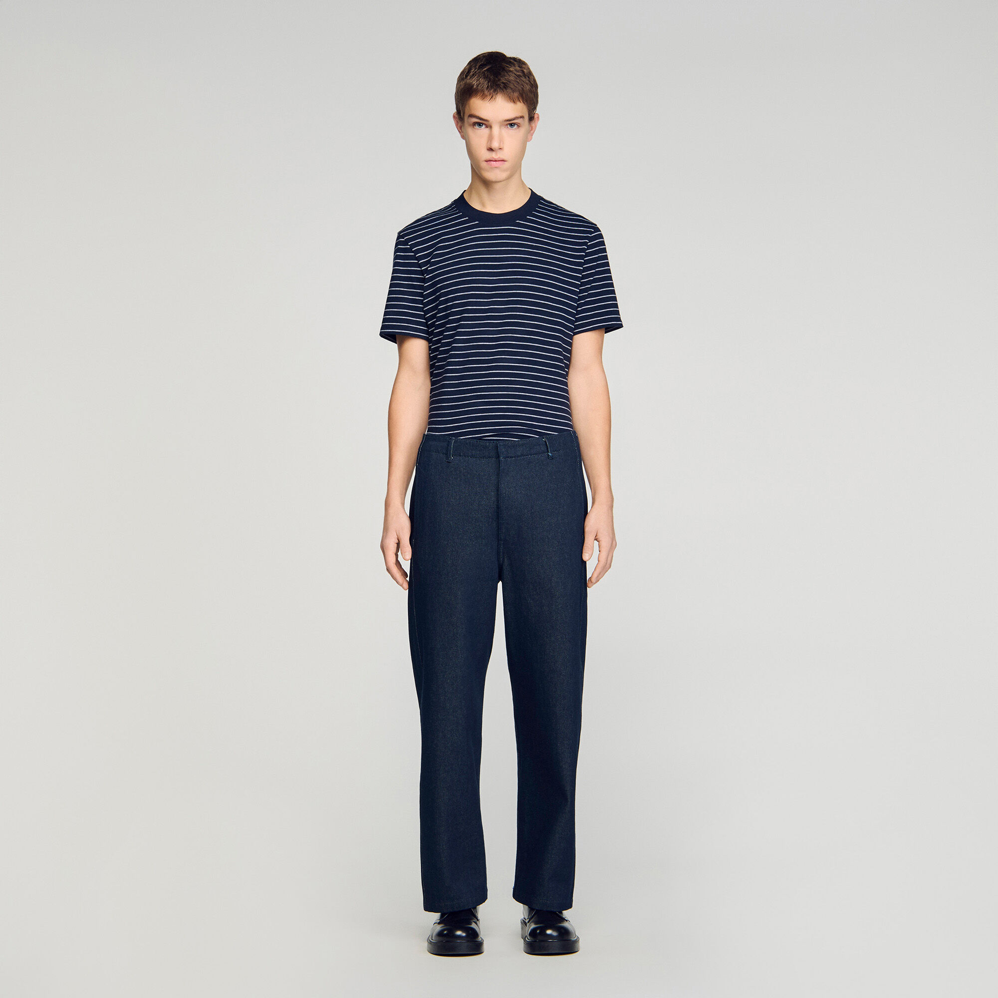 Jeans a vita bassa grezzi