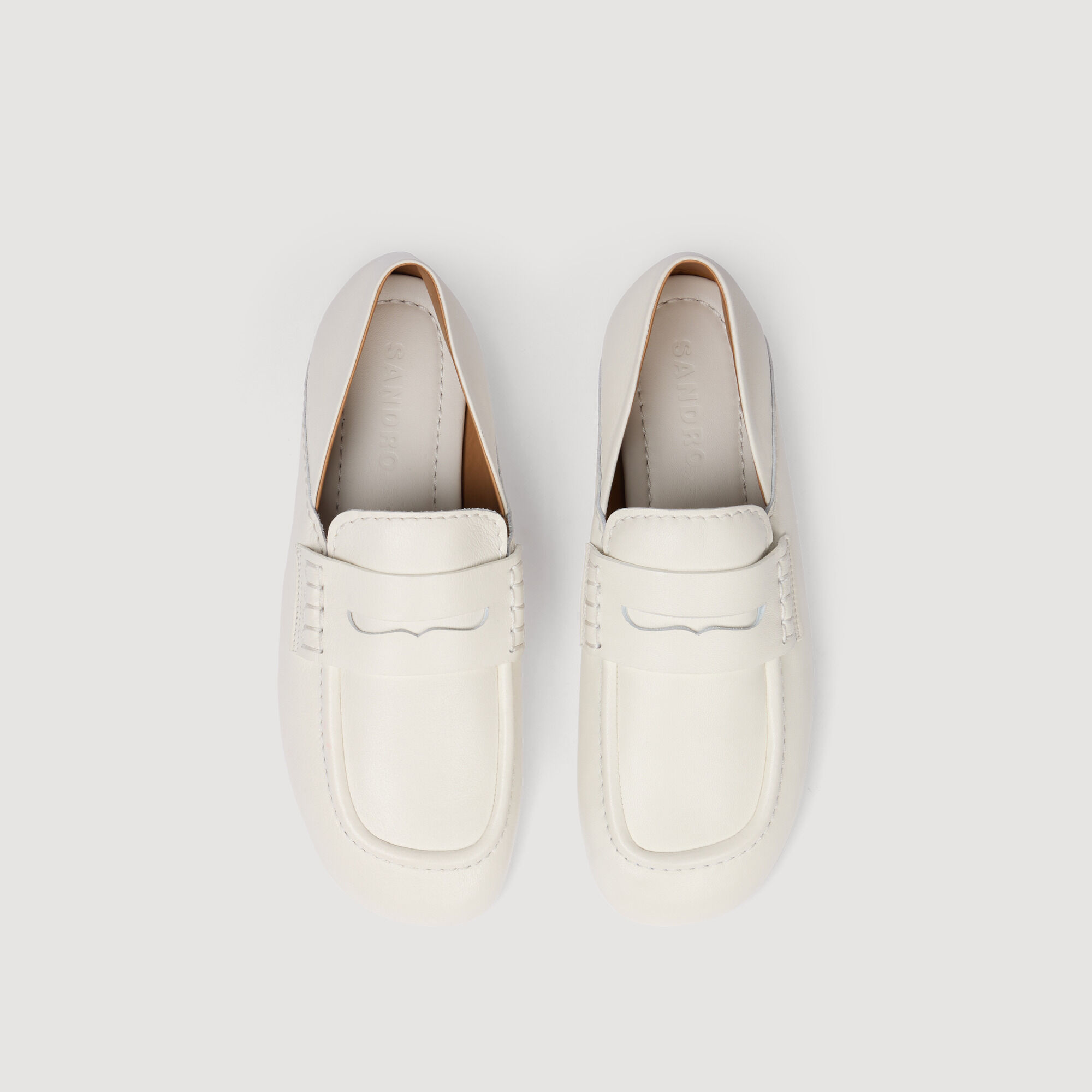 Loafers in pelle