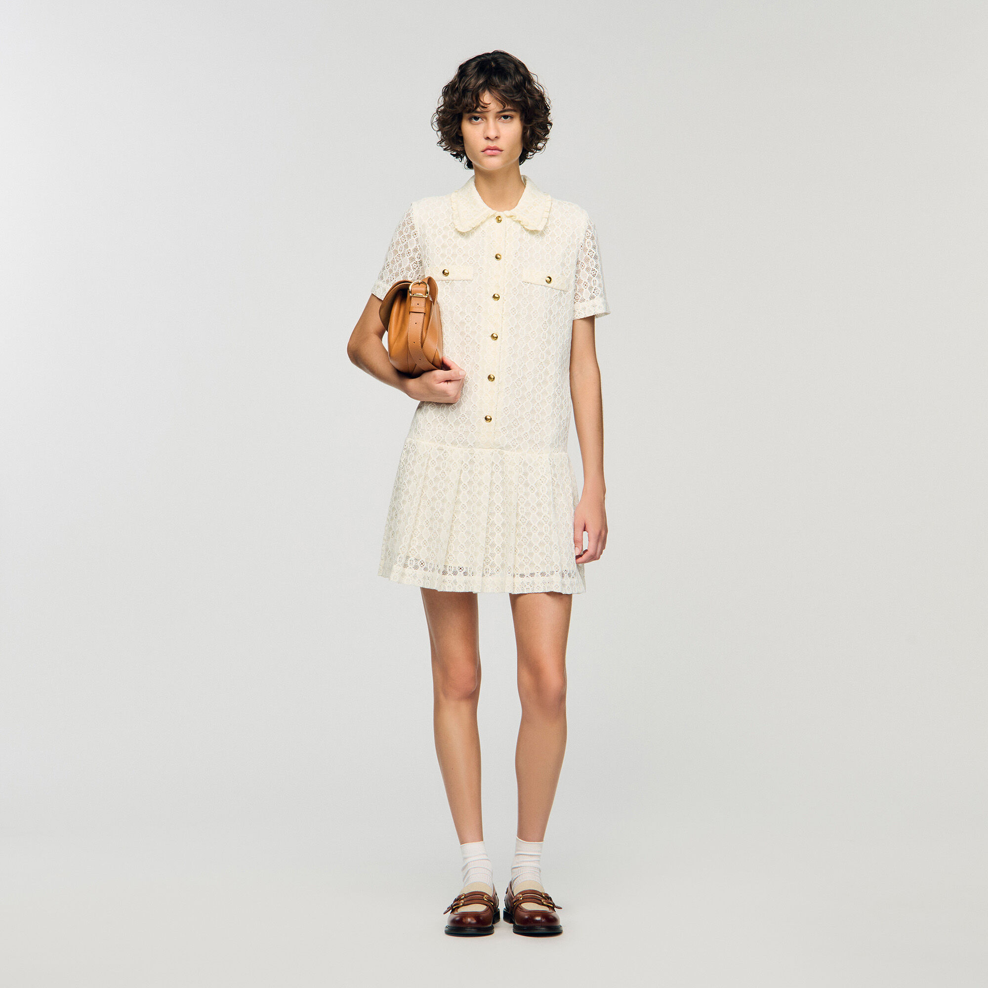 Mini abito in pizzo
