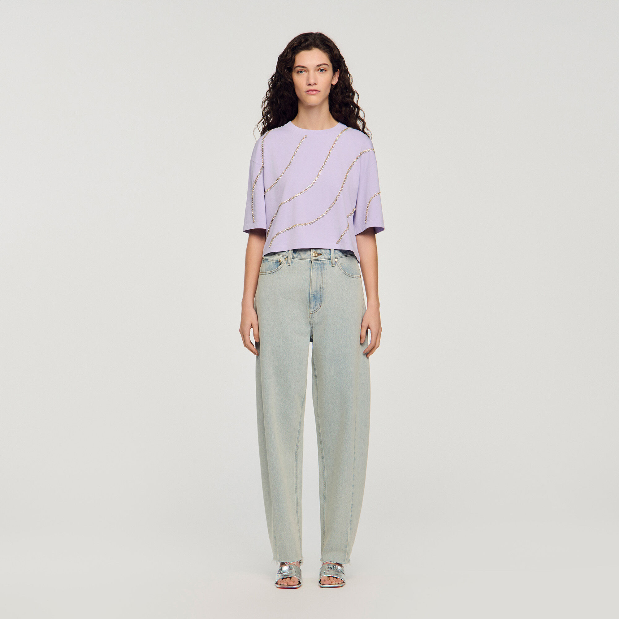 Jeans a bottone