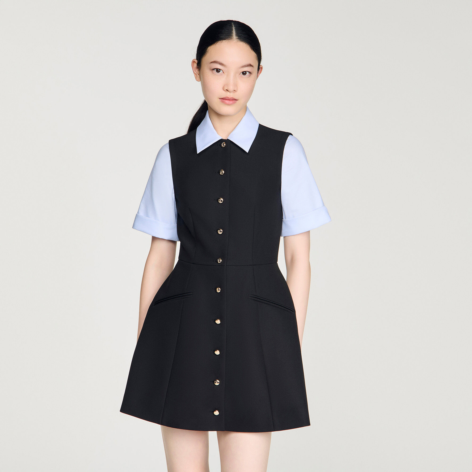 Vestito mini 2-in-1