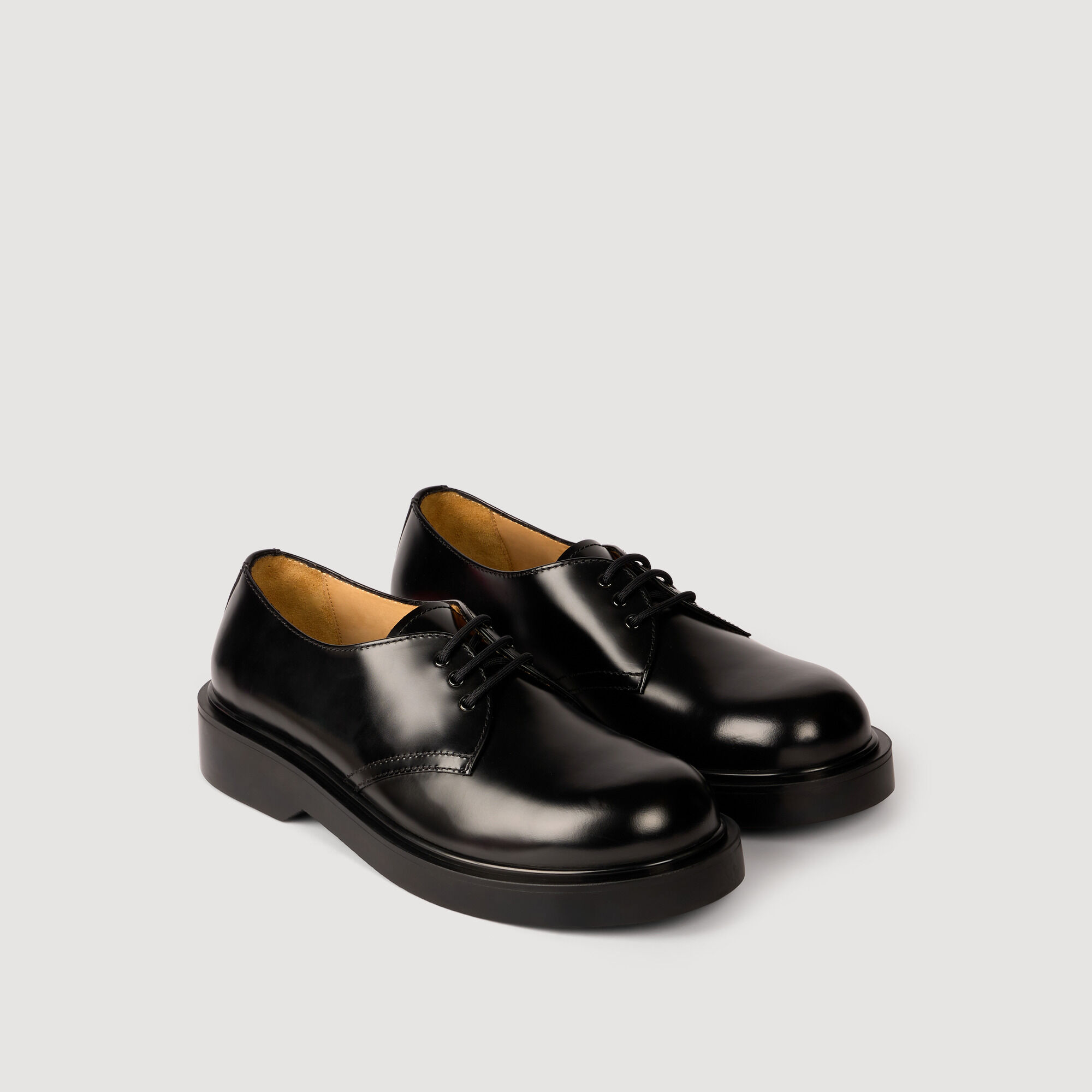 Loafers in pelle lucida