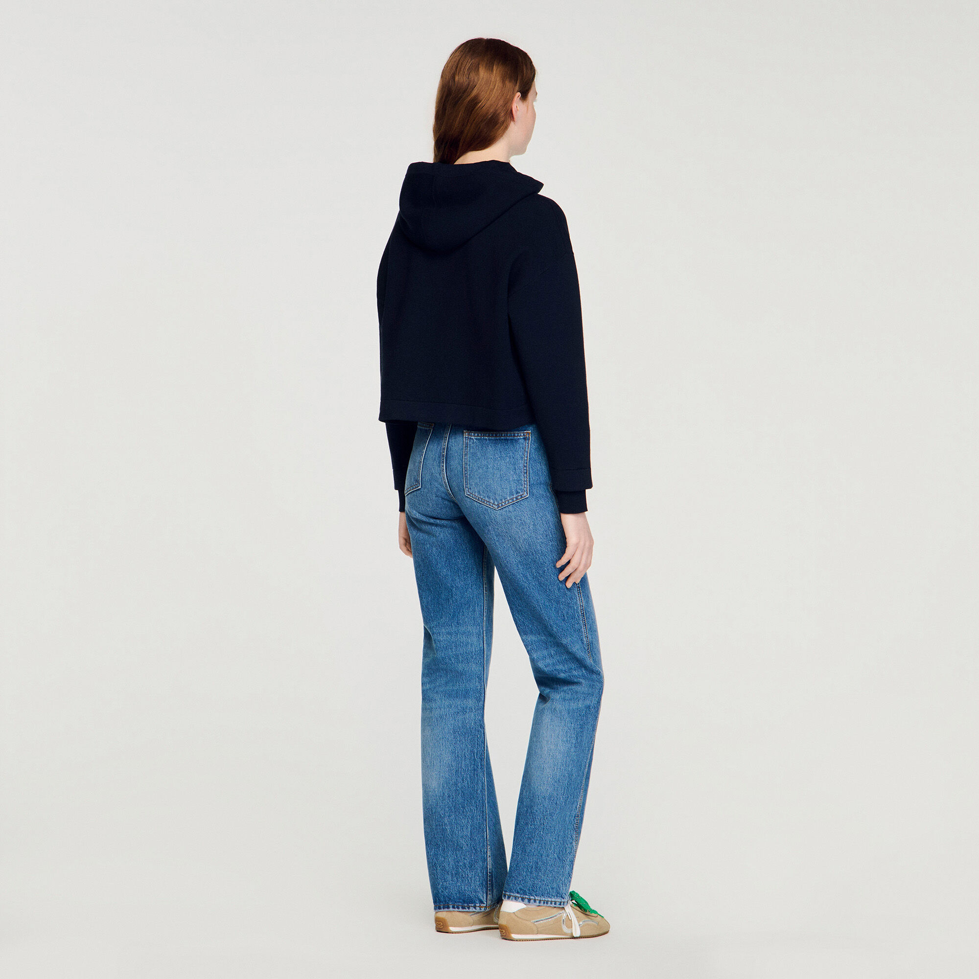 Felpe in maglina e denim