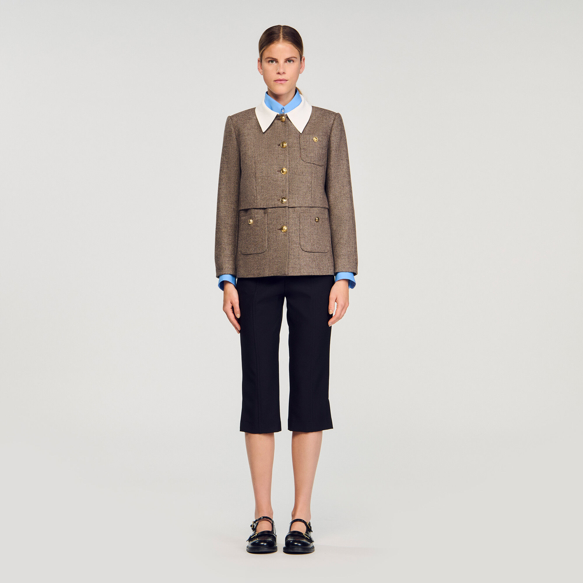 Giacca per completo houndstooth