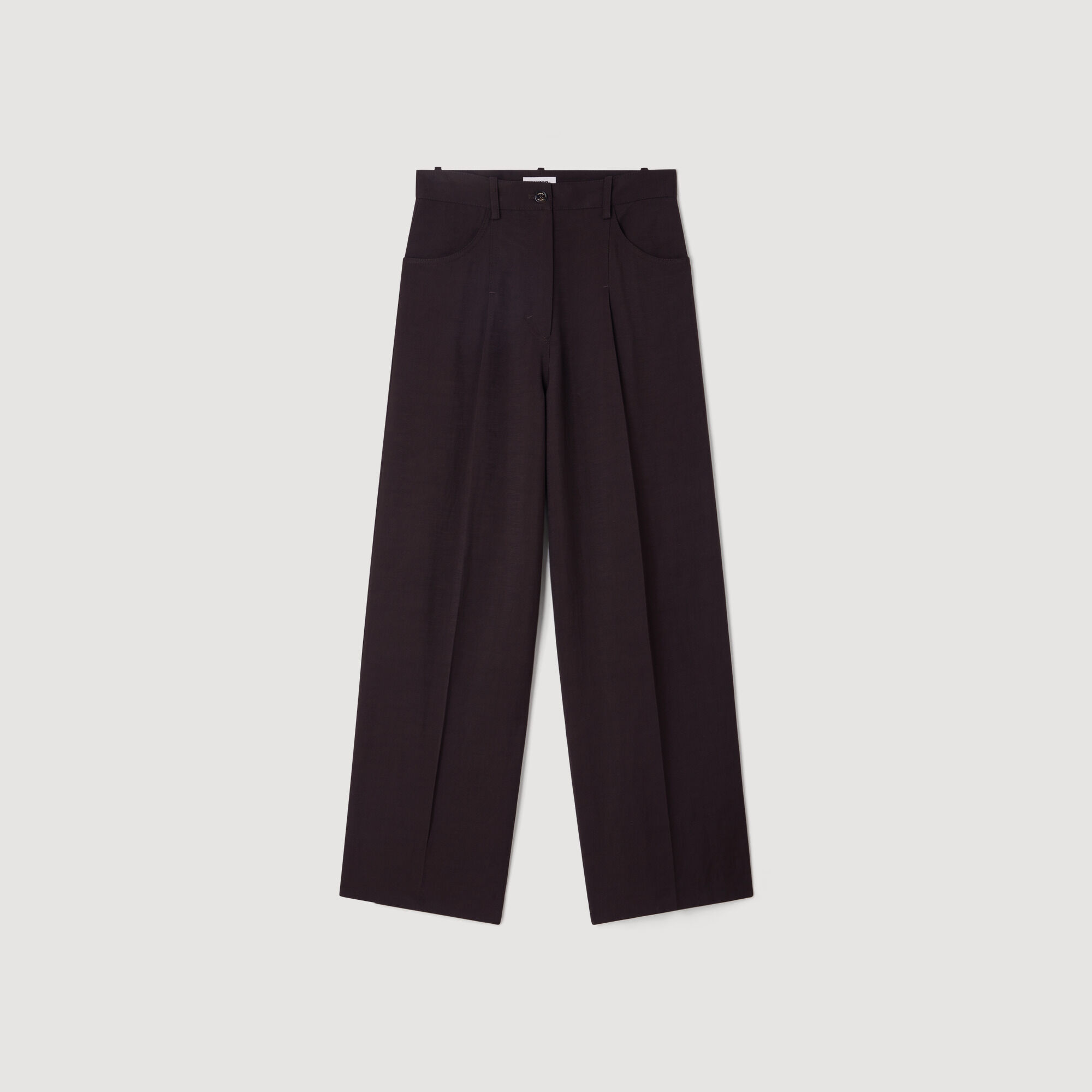 Pantaloni a zampa ampia