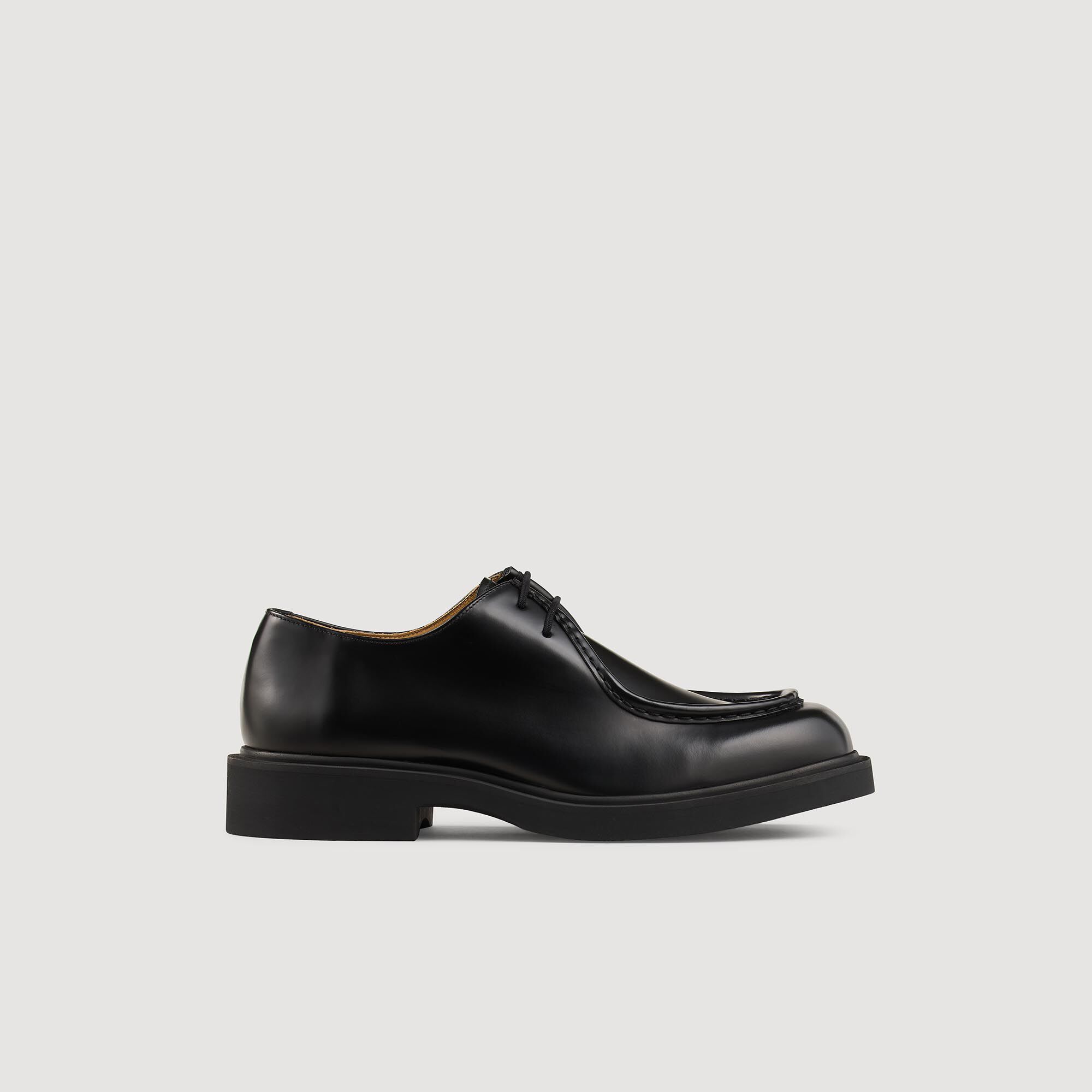 Scarpe da uomo in pelle lucida