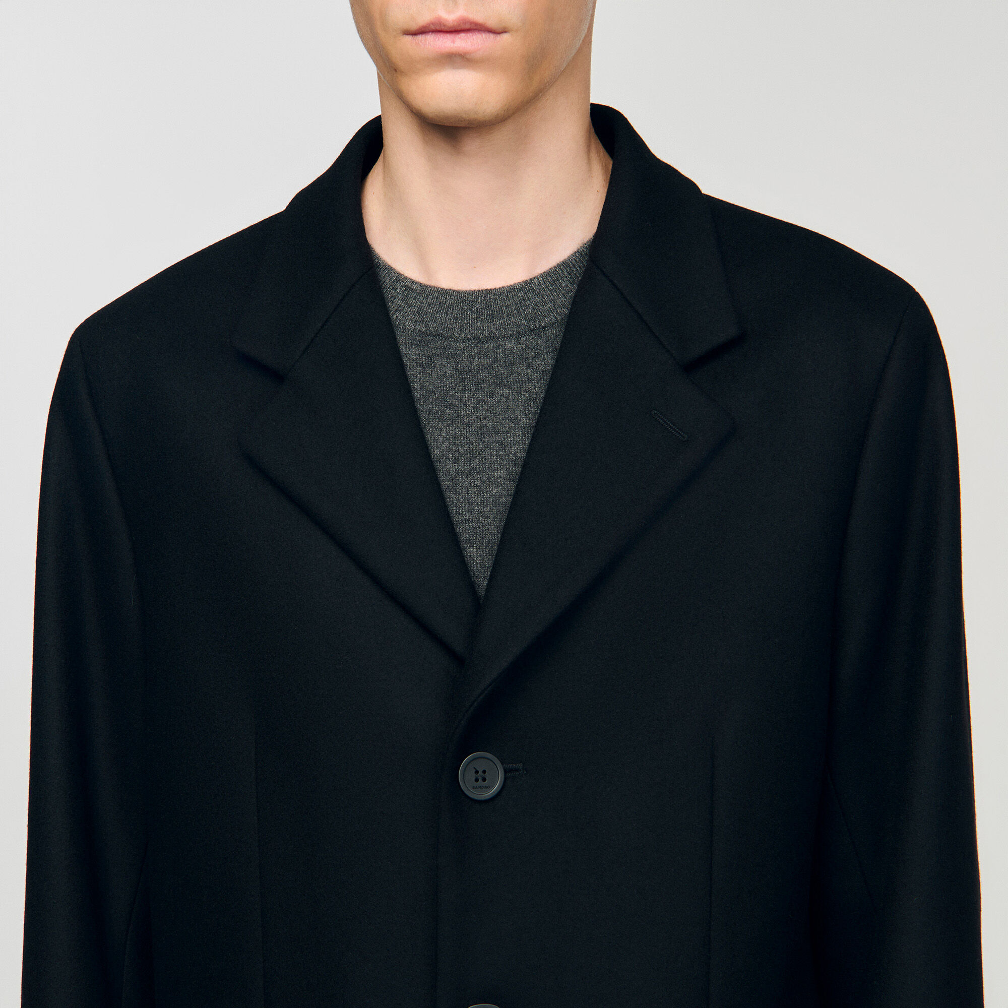 Cappotto in lana e cachemire