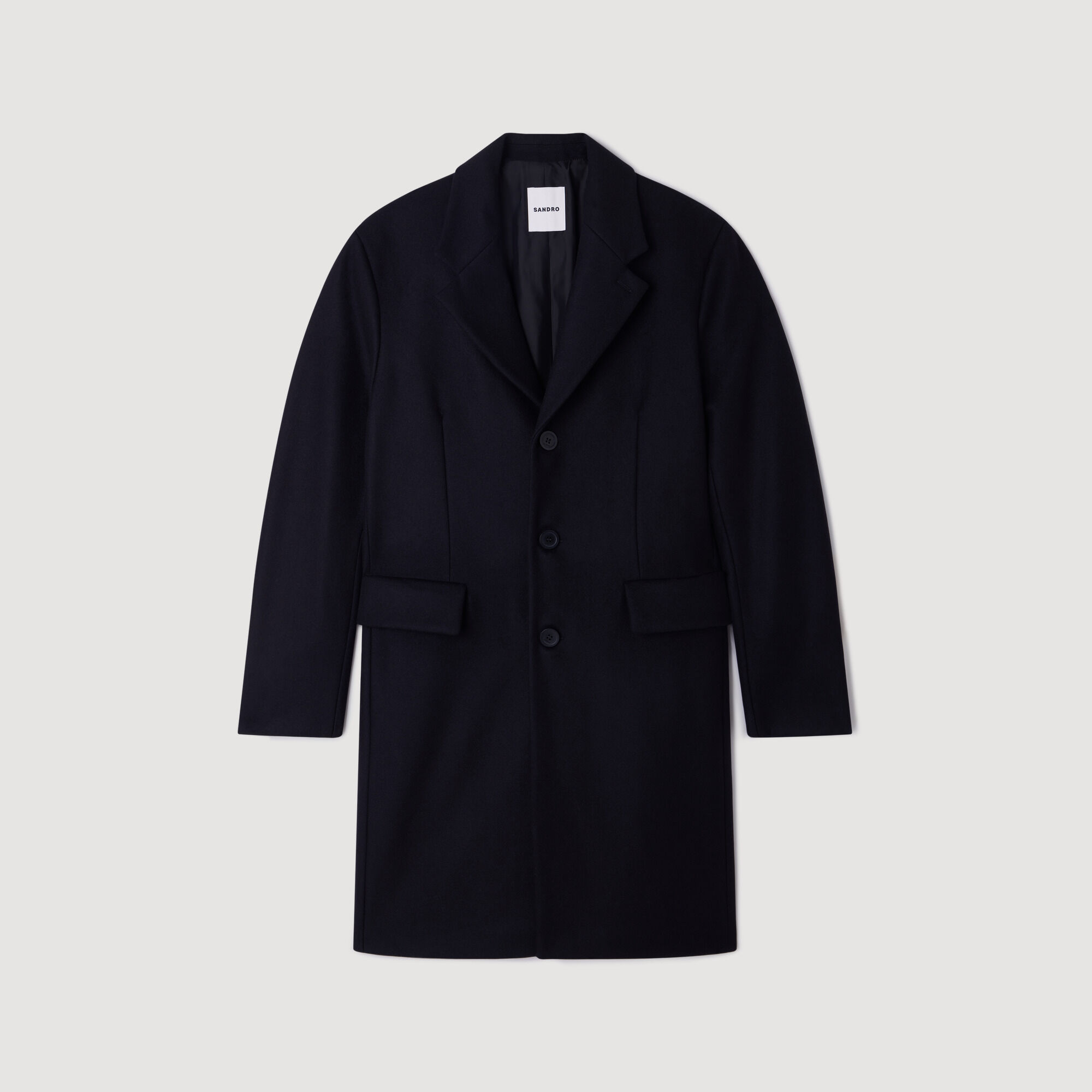 Cappotto in lana e cachemire