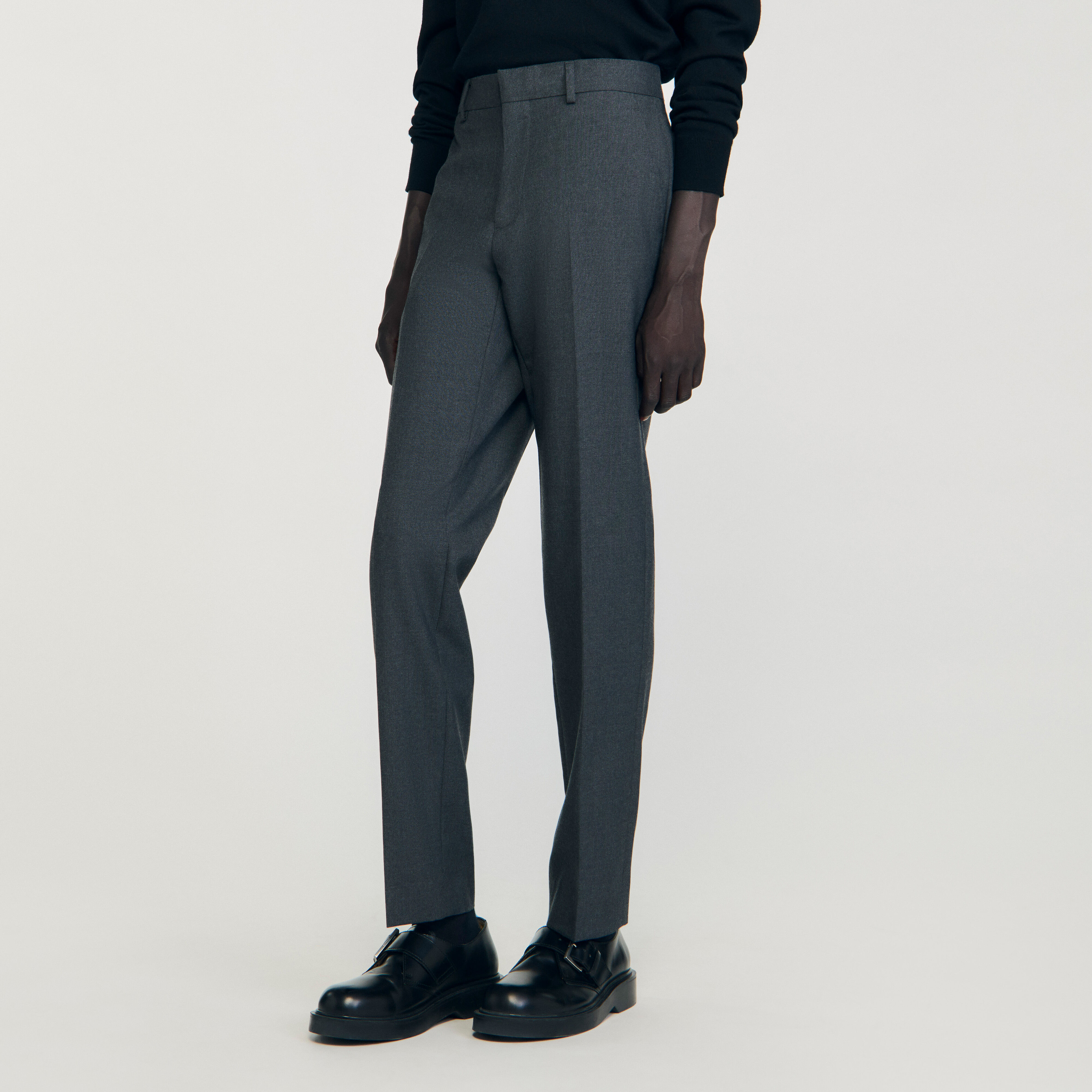 Pantaloni in lana vergine