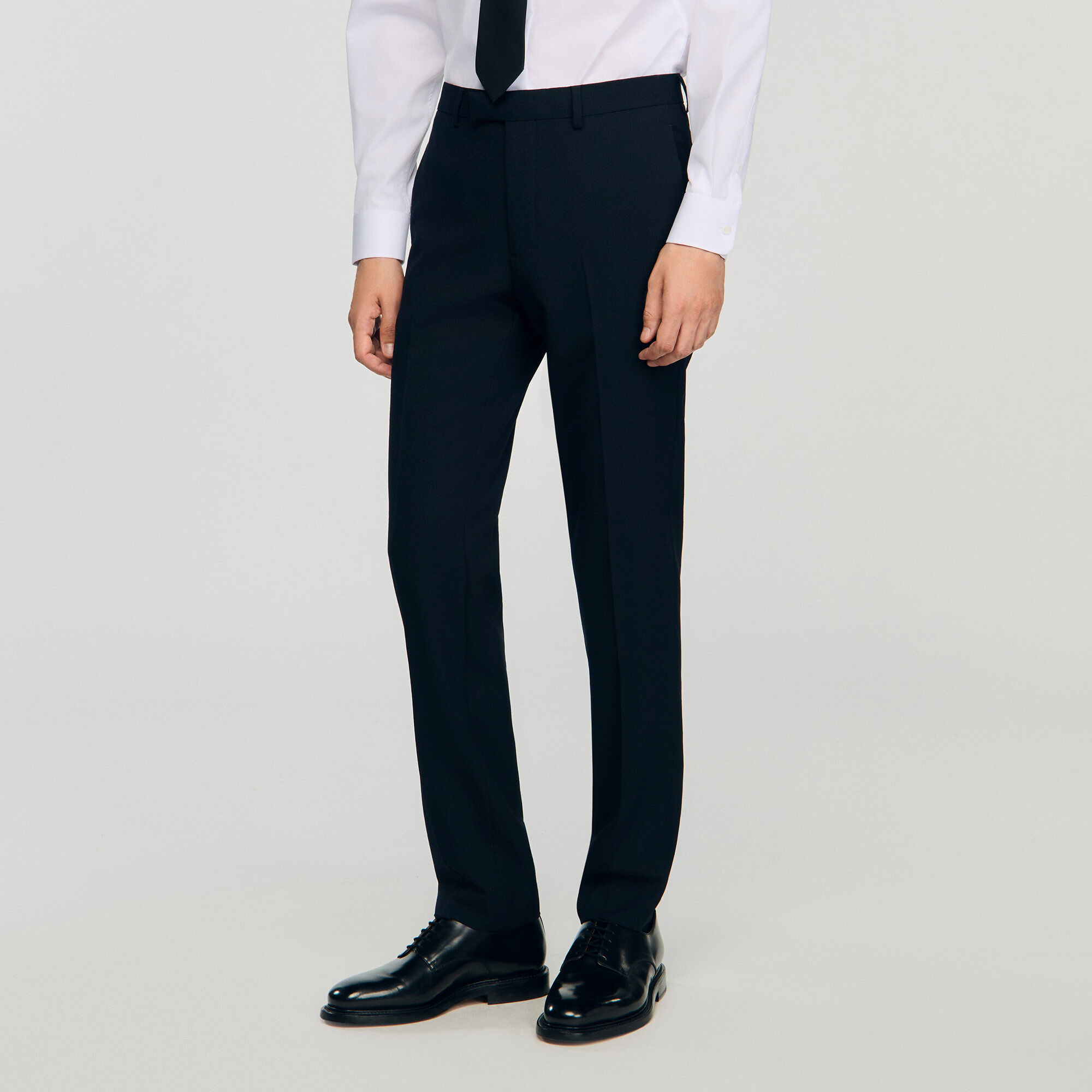 Pantaloni in lana per abito