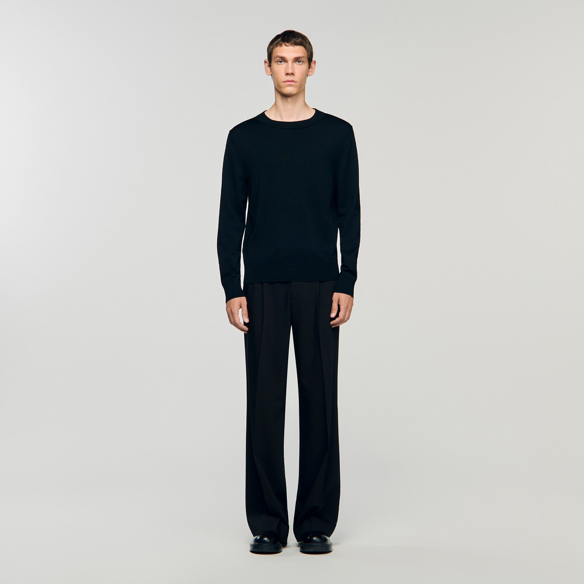 Pullover in maglia fina