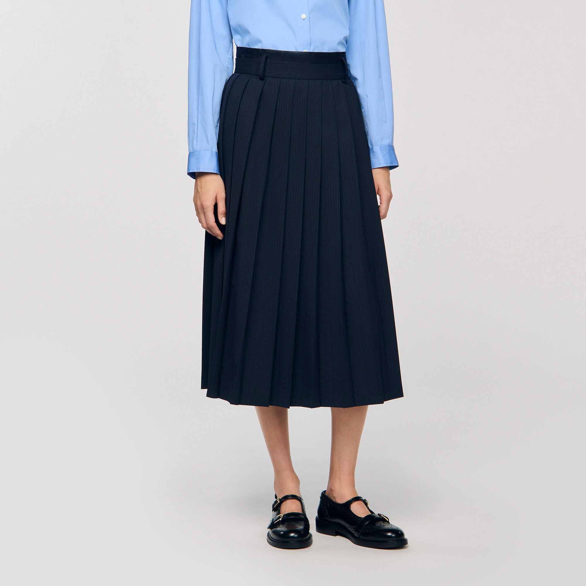 Raglan a pieghe midi