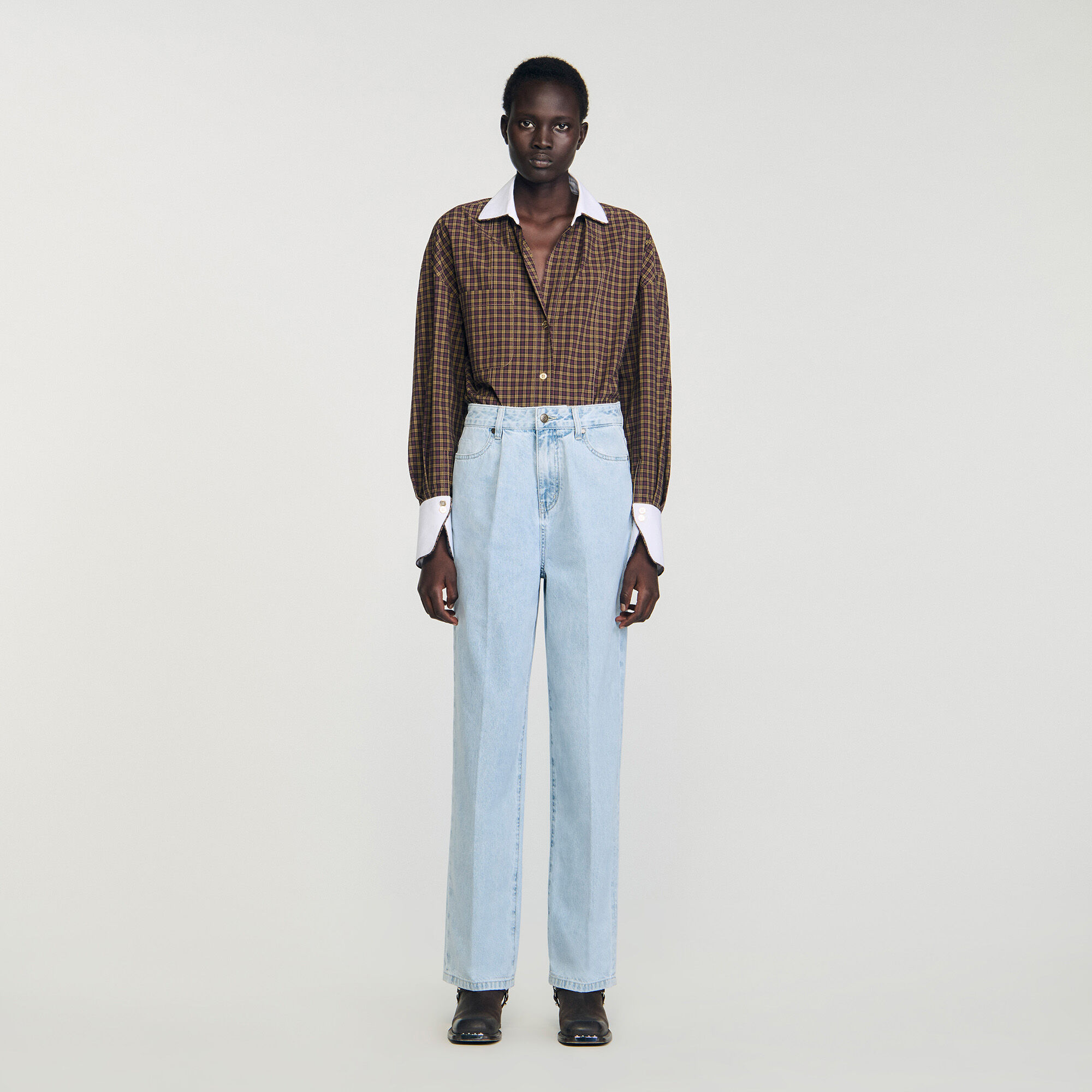 Jeans a taglio dritto