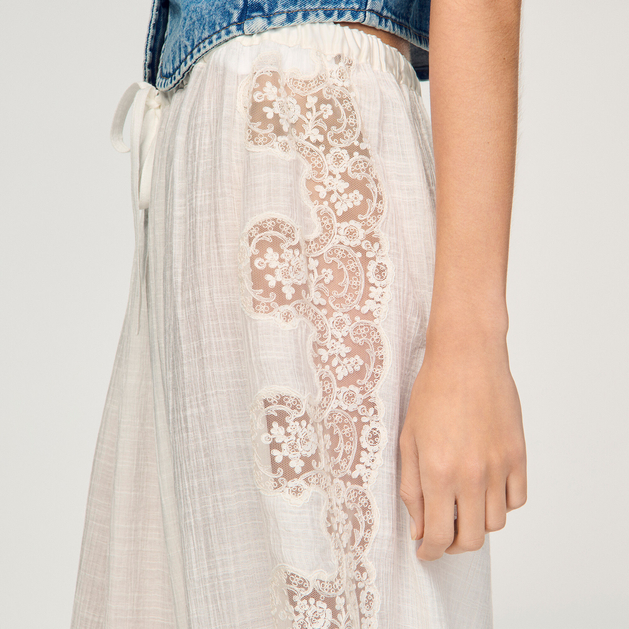 Pantaloni a palloncino con pieghe