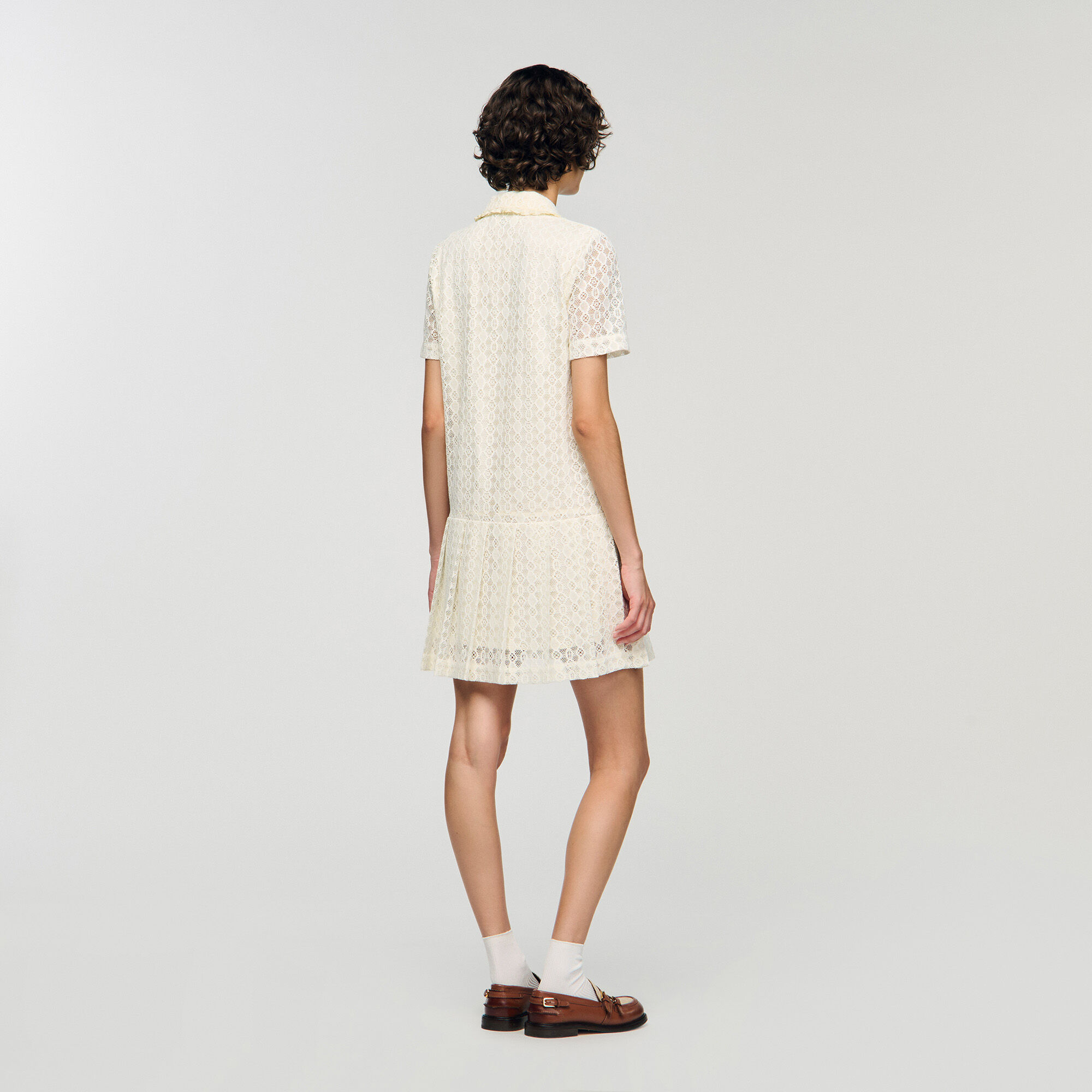 Mini abito in pizzo