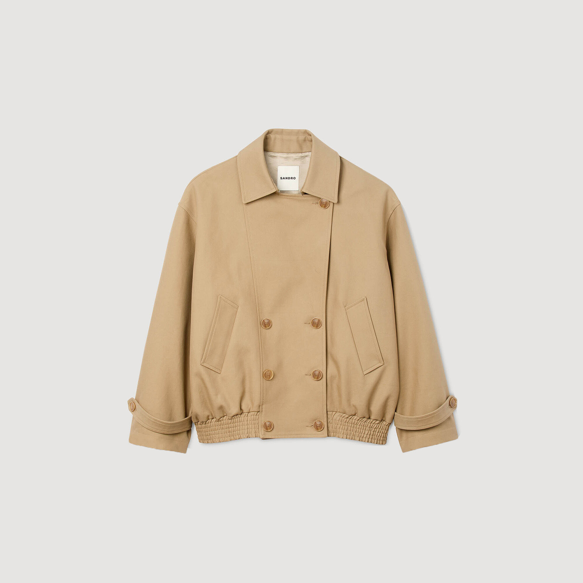 Cappotto corto oversize
