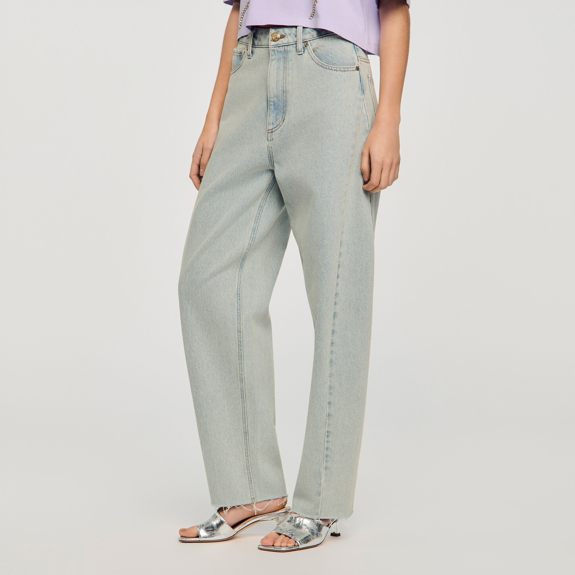 Jeans a bottone
