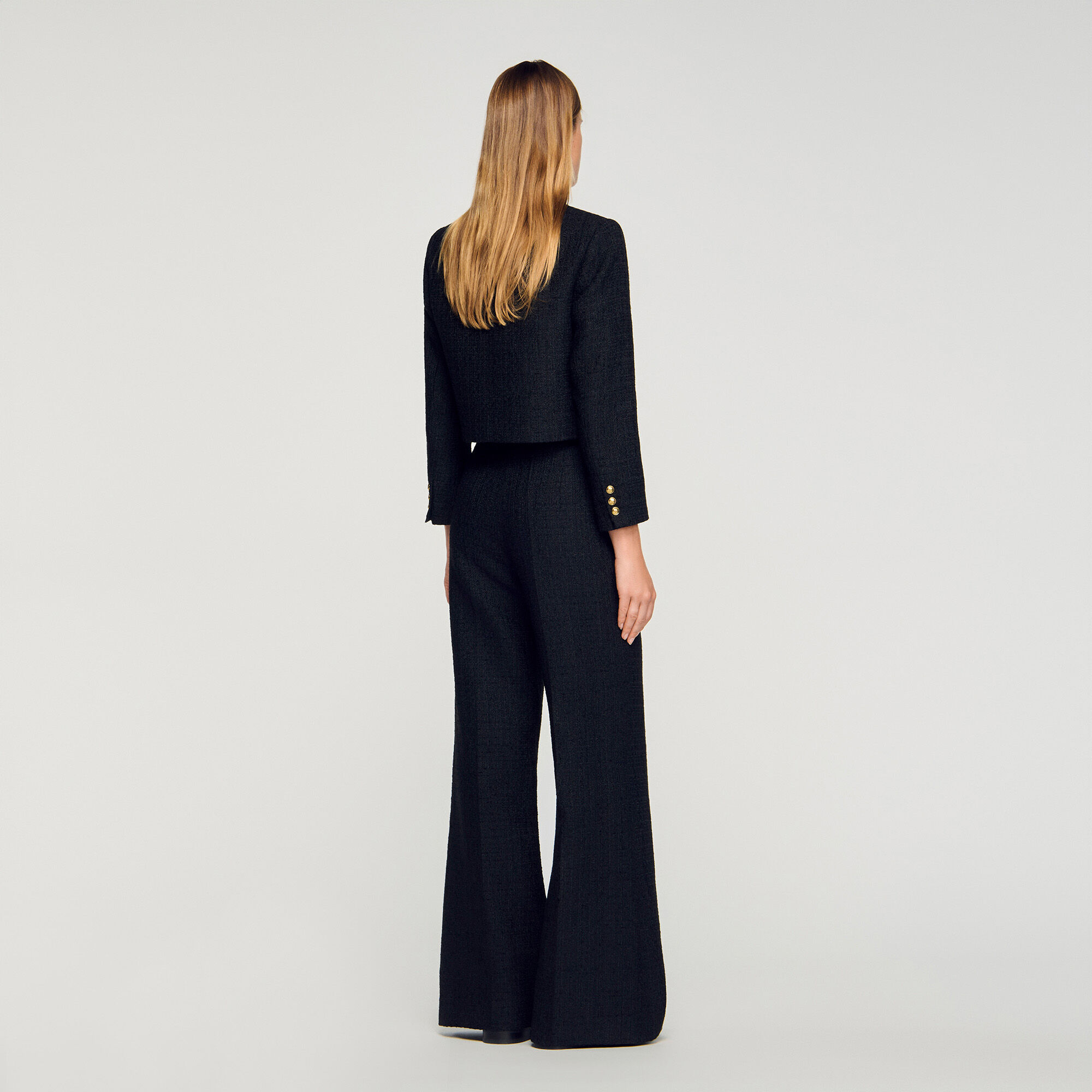 Pantaloni per completo in tweed