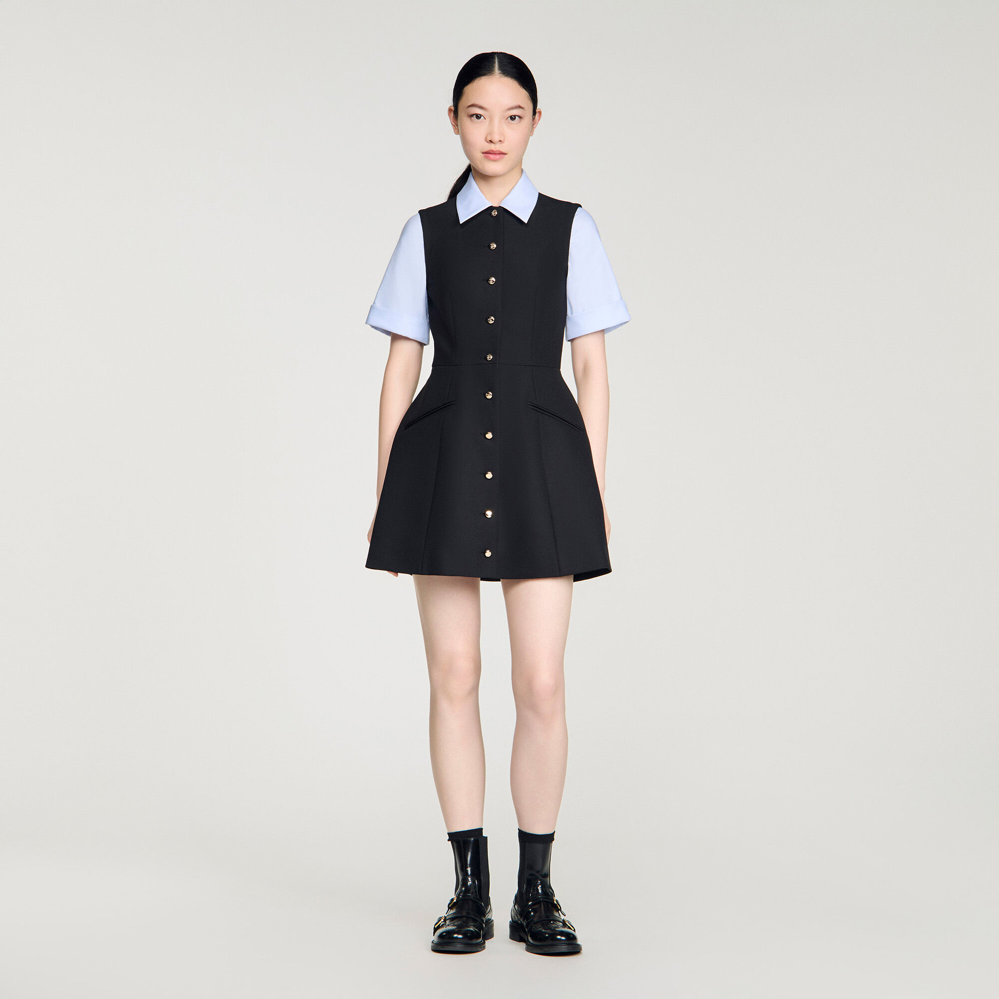 Vestito mini 2-in-1