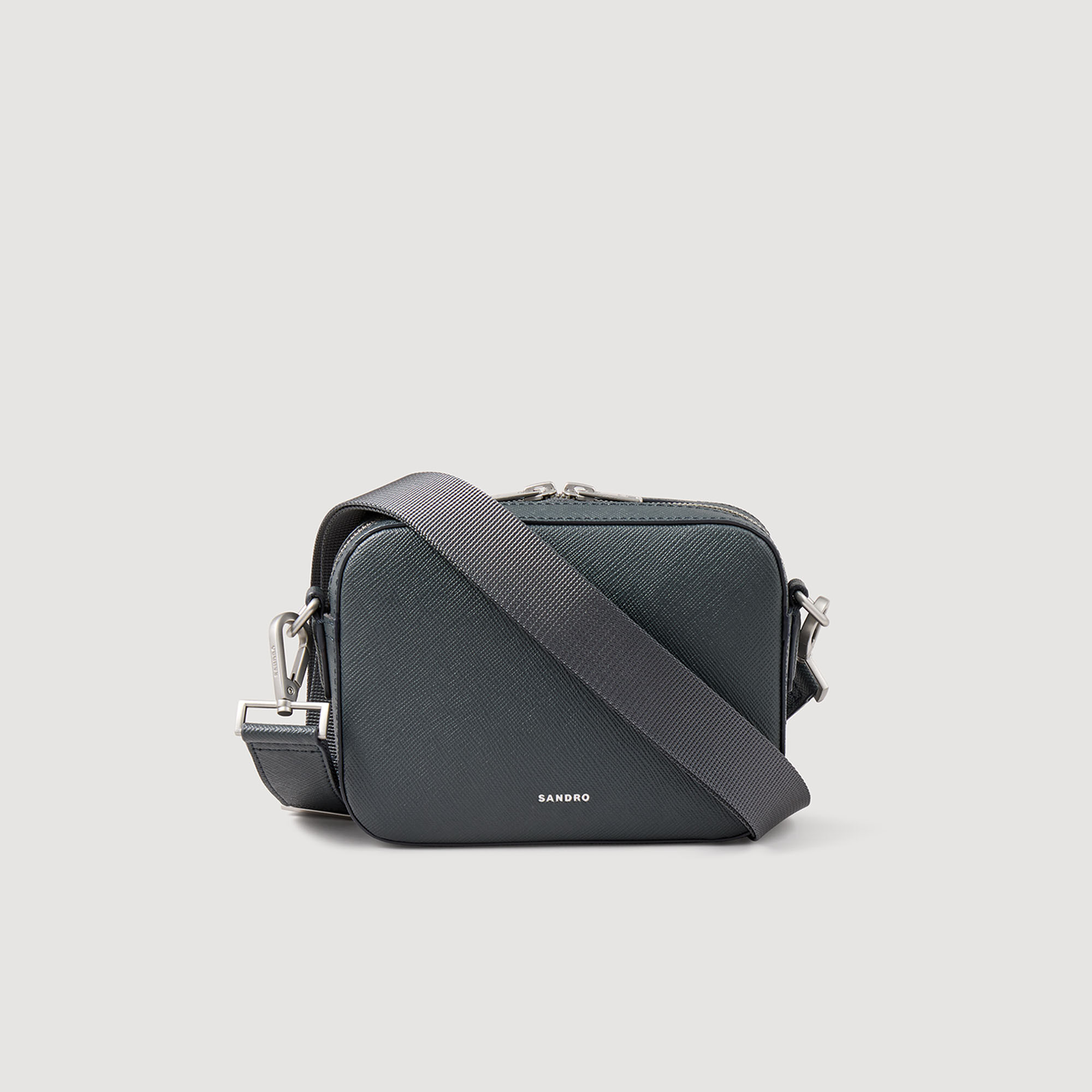 Piccola borsa in pelle rigenerata