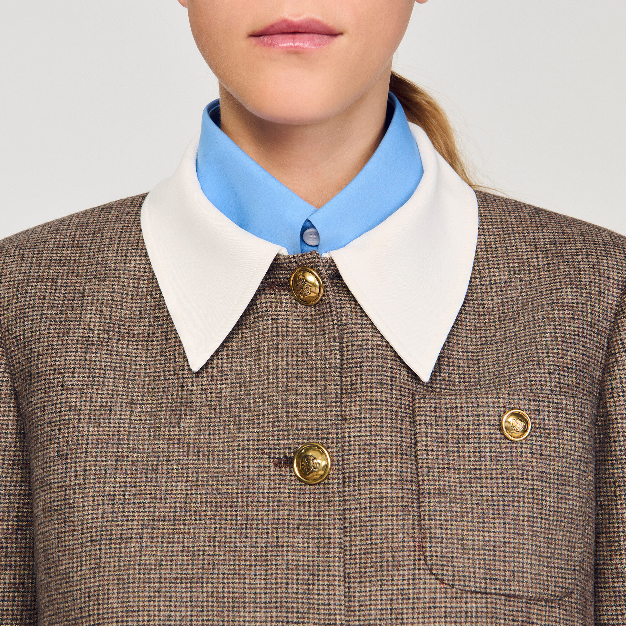 Giacca per completo houndstooth
