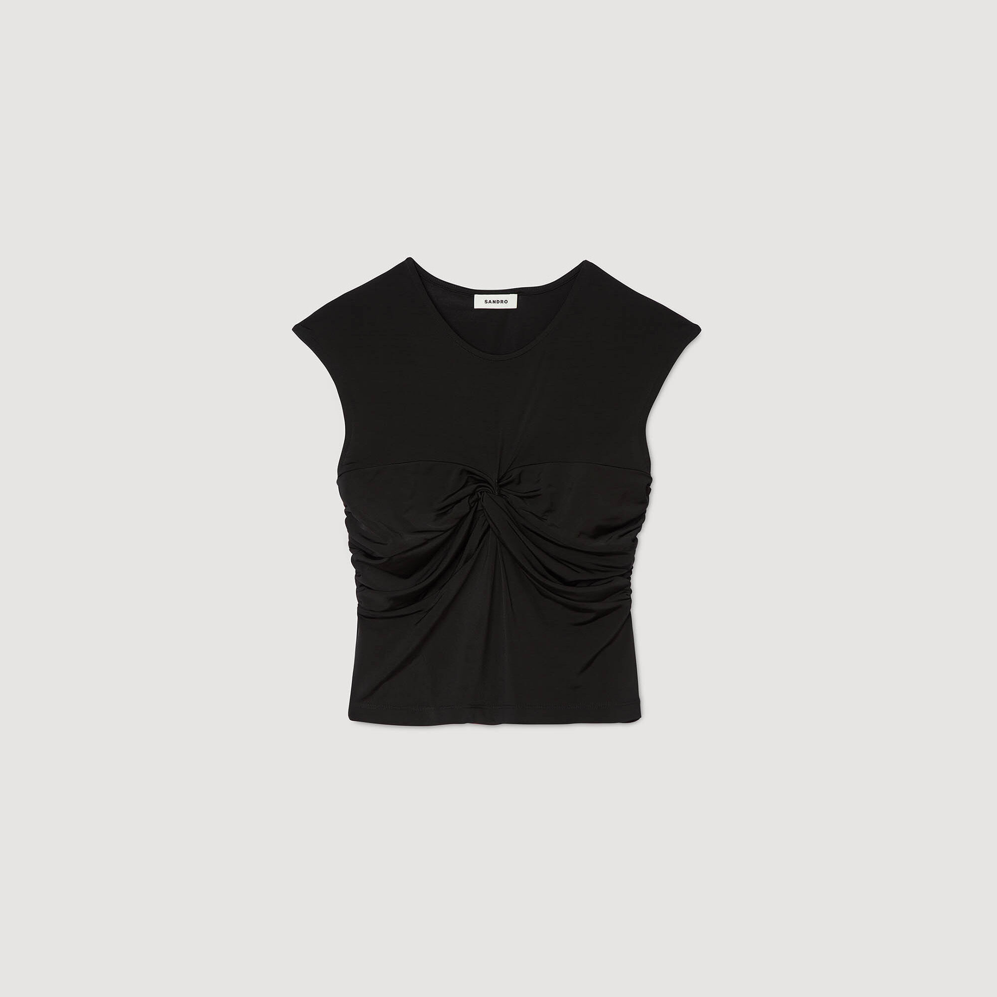 T-shirt a drapé